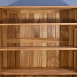 Solid Mahogany Bookcase, India - 20th Century