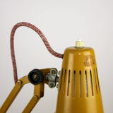 brown adjustable achitect table lamp by tep, 1970s