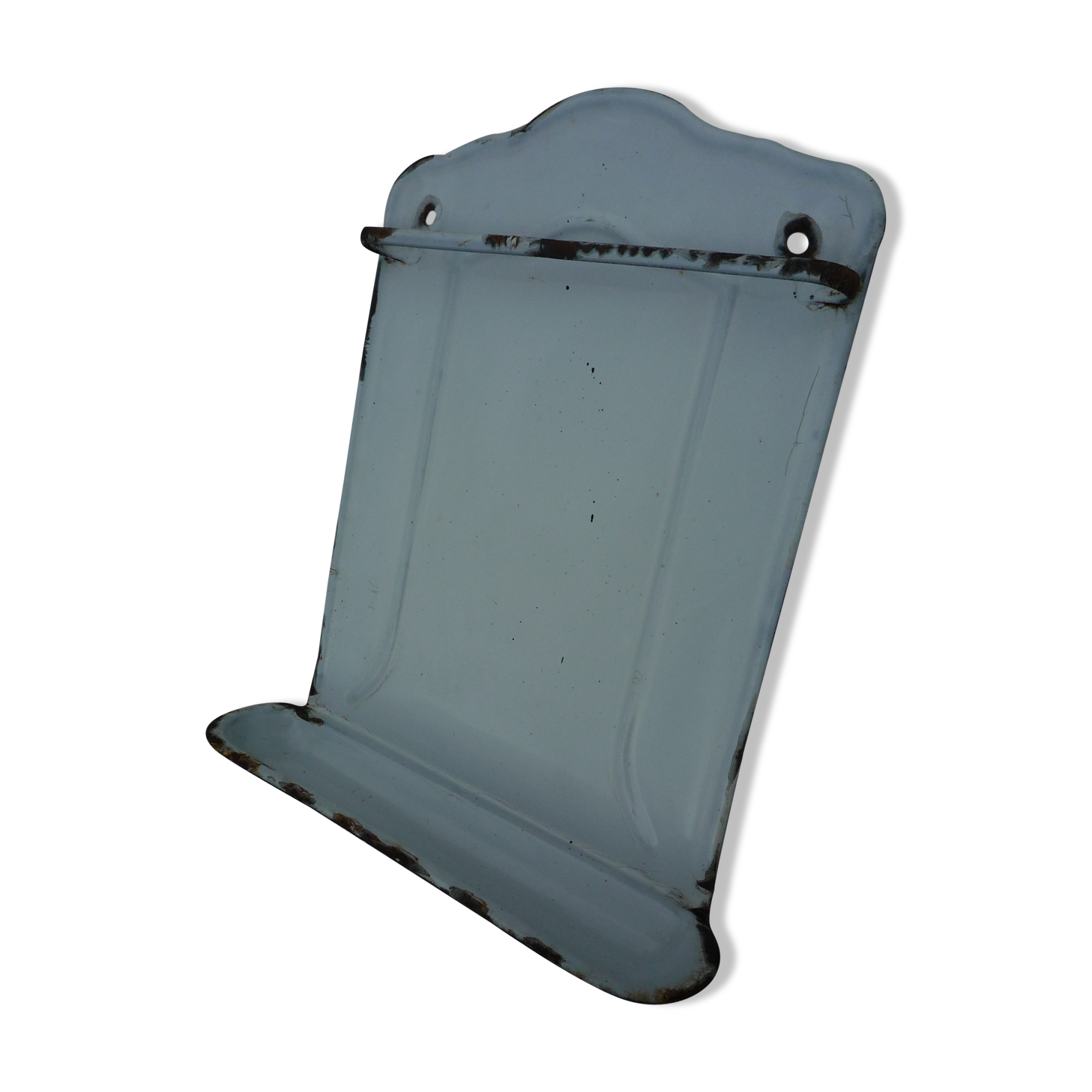 Drainer enamelled utensil holder, 1920s
