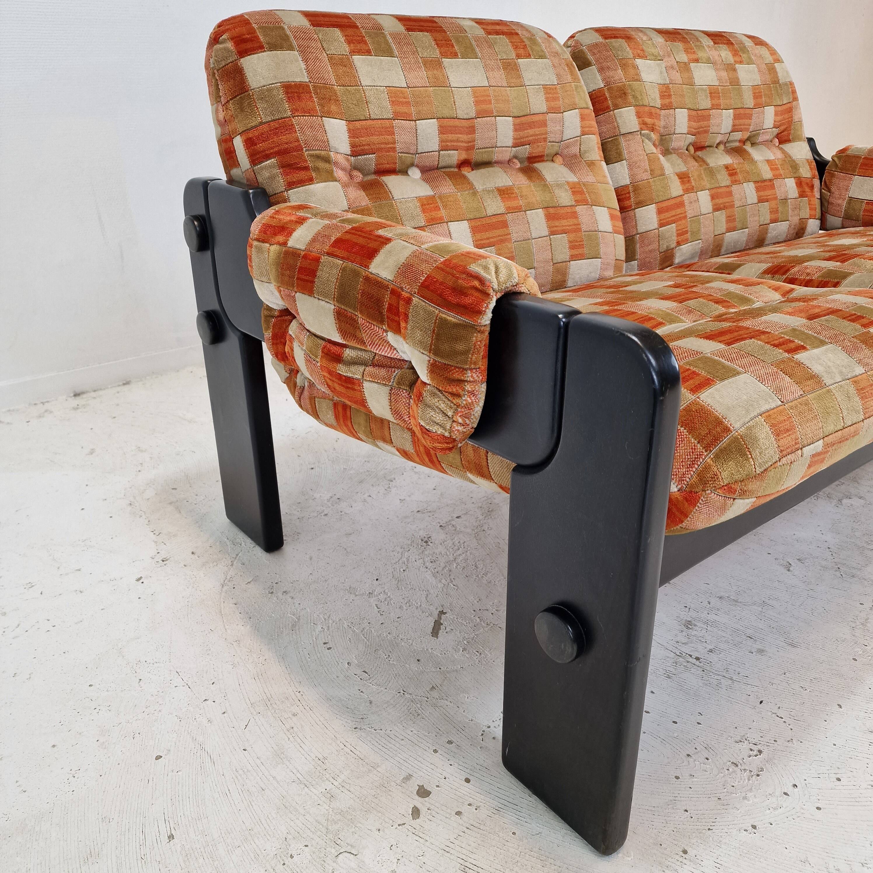 Italian 2-Seat Sofa, 1980s