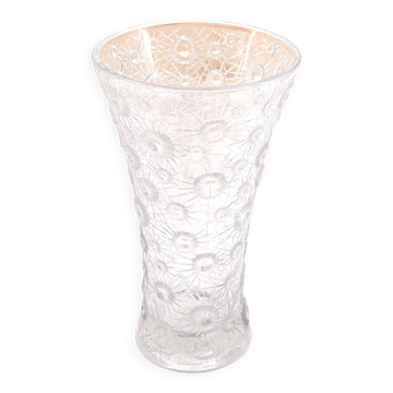 Imposing Czech glass vase by Jiri Repasek, 1970s