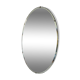 Oval beveled mirror