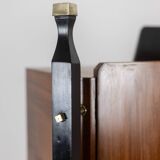 Pair of Italian cabinets in teak veneer. 1960s.