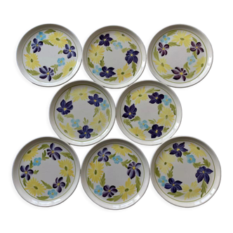 Longchamp flower plates