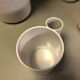 Vintage orangeade service Space Age Jean-Pierre Vitrac white
