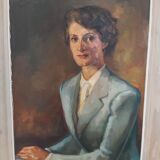 Portrait oil on canvas 1920-1930