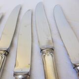 6 vintage knives in English silver metal hallmarked 2106273