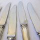 6 vintage knives in English silver metal hallmarked 2106273