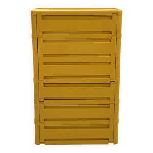 Cabinet jaune modèle - 1970