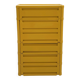 Yellow cabinet model “4964” by Olaf Von Bohr for Kartell, 1970
