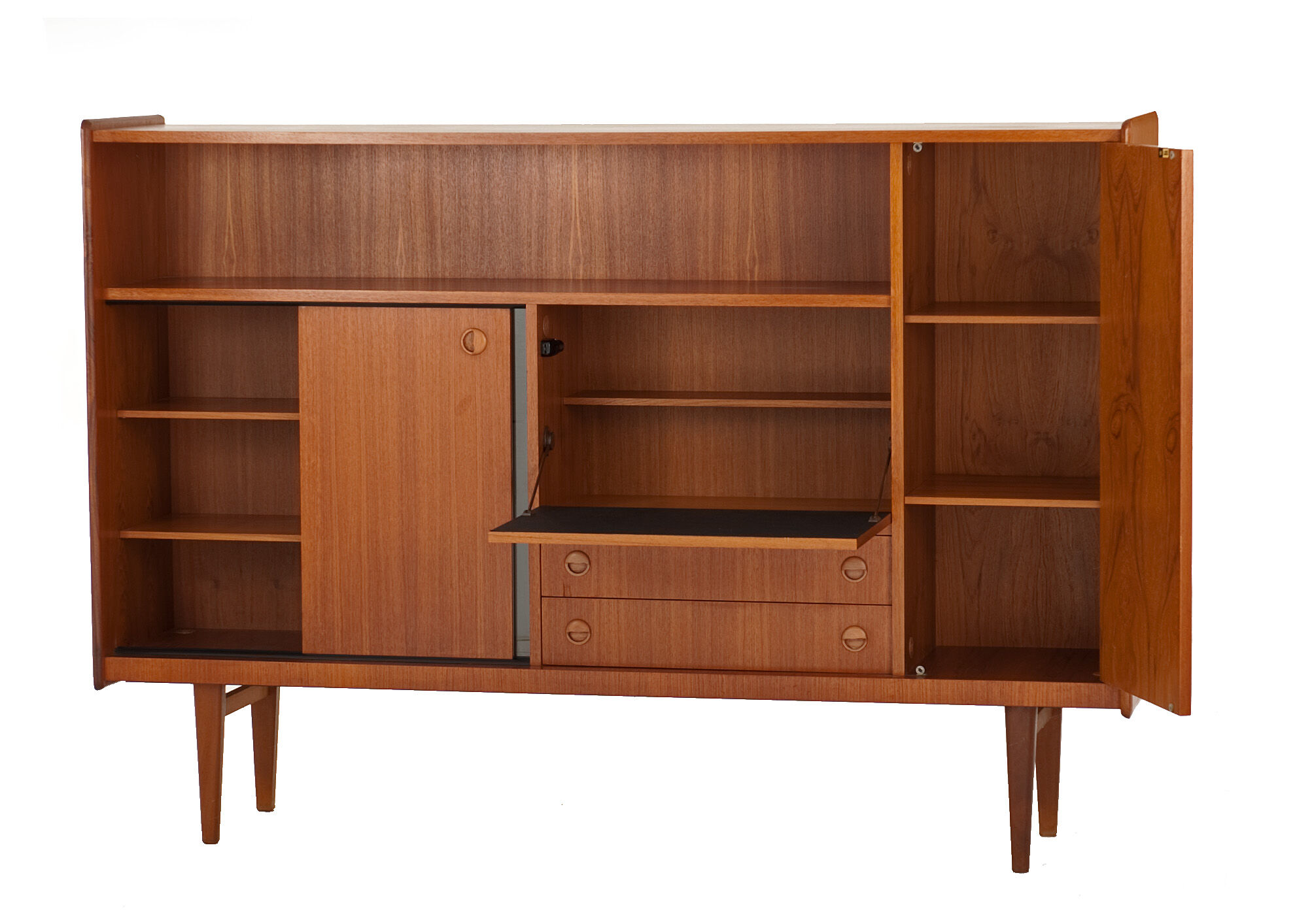 Scandinavian teak buffet LB year 60