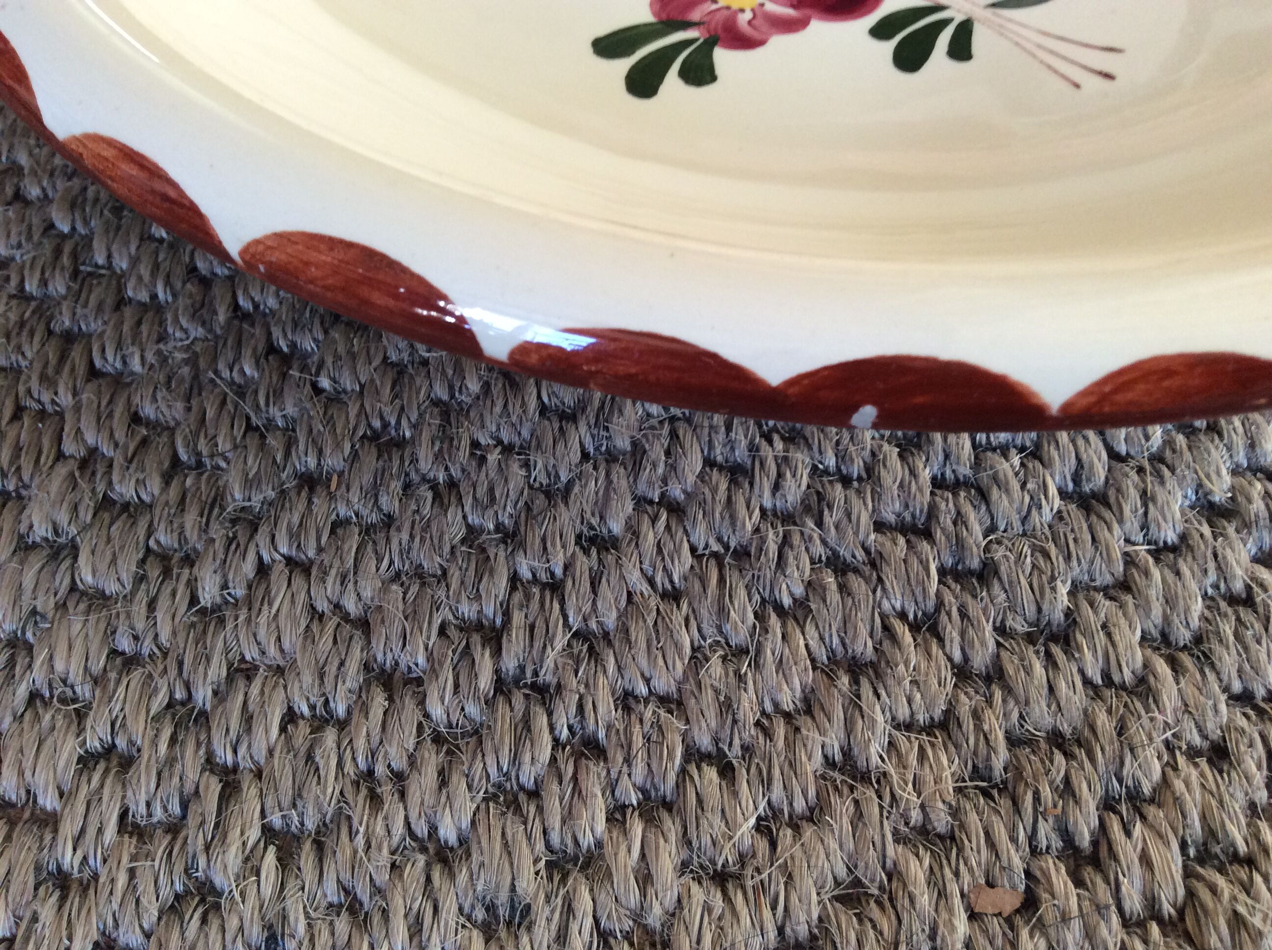 Vintage hollow dish