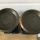 Pair of empty pocket or candle holder 40s art deco
