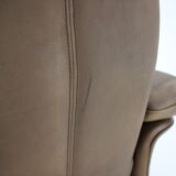 1980s De Sede Brown Leather Sofa, Switzerland
