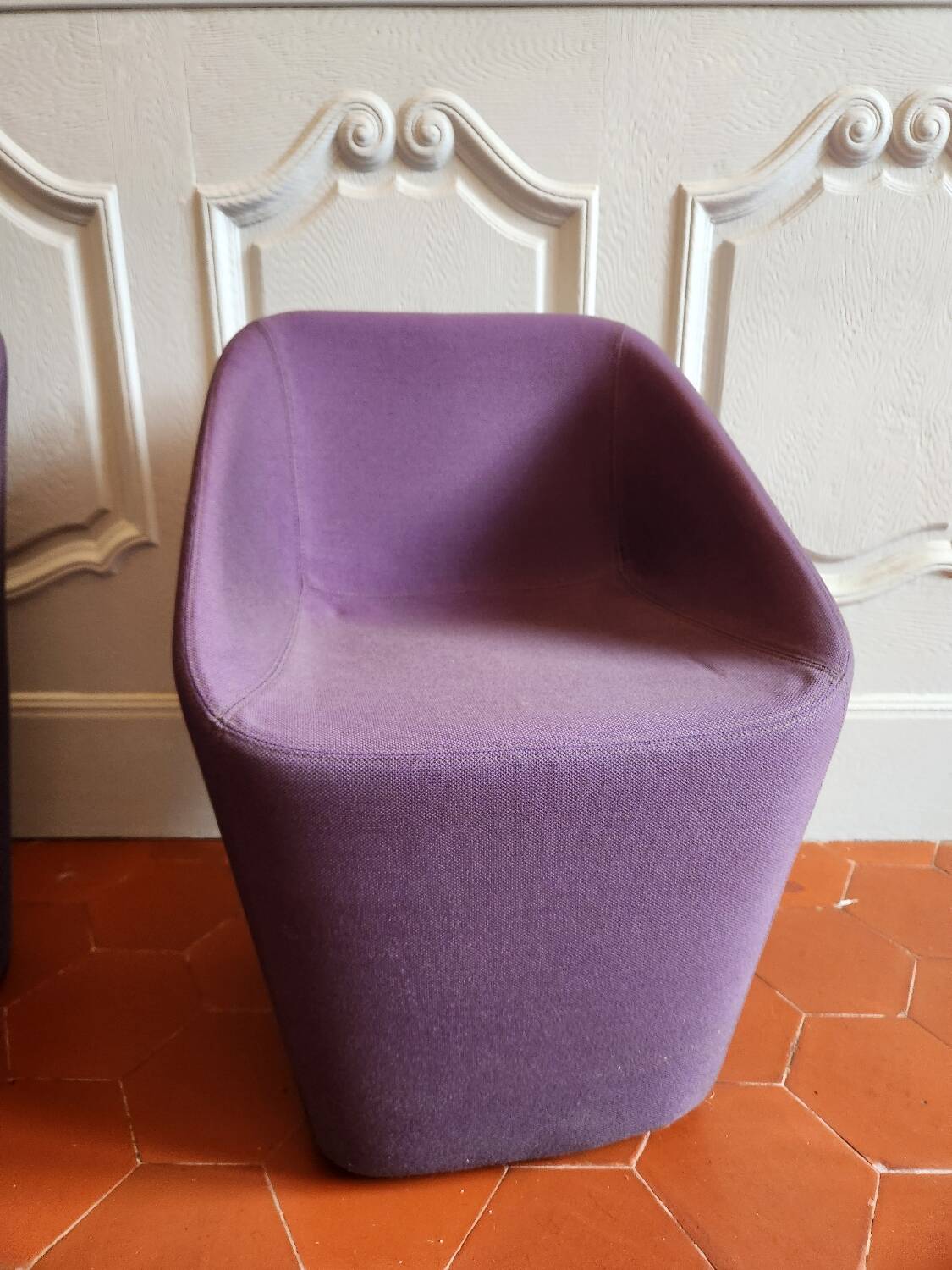 Pair of Log 365 armchairs by Pedrali