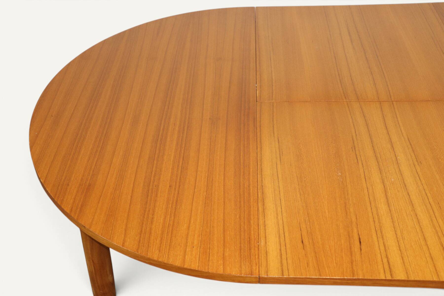 Table à manger extensible vintage en teck – années 1960