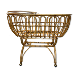 Rattan cradle