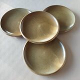 4 Brenne stoneware dessert plates