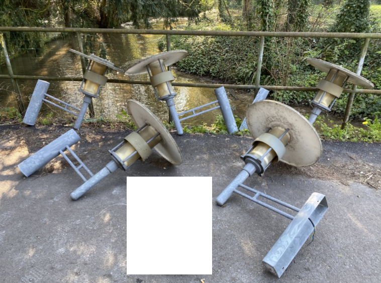 Industrial wall lights