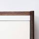 Buffet vintage en bois avec façades blanches, années 60