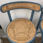 Pair of canne stools