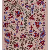 Hand-knotted rug, vintage Turkish rug 107x190 cm