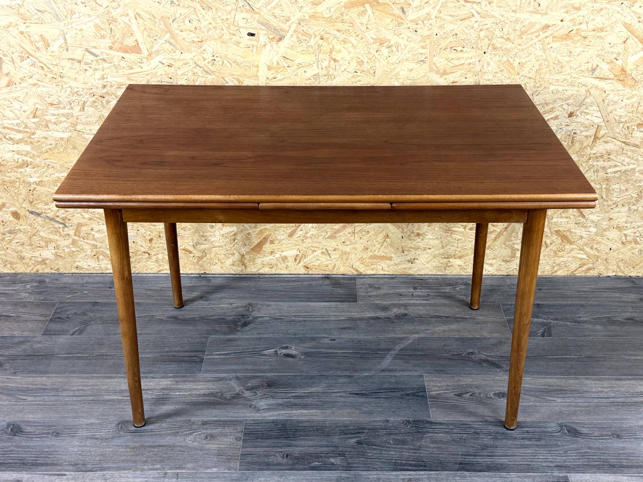 1960s 1970s Teak Dining Table Danish Modern Design Made in Denmark