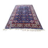 Tapis chinois Sinkiang en laine fait main bordeaux 200x300cm de 1970