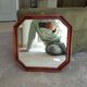 Vintage Italian octagonal mirror from the 60s