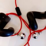 Pair of ceramic designer lamps