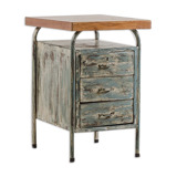 Vintage metal drawer unit
