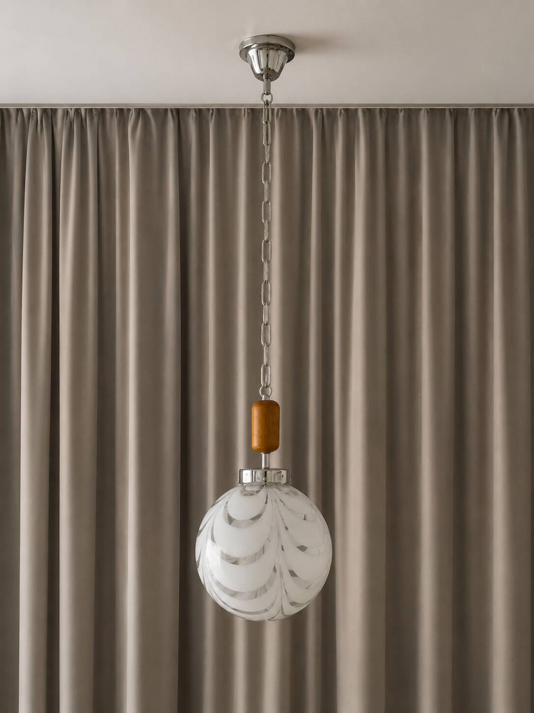Vintage Murano glass pendant lamp – 1970s