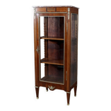 Small Showcase in Marquetry on all sides, Louis XVI style – 1920