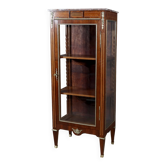 Small Showcase in Marquetry on all sides, Louis XVI style – 1920