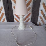 Off-white ceramic lamp