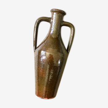 Vase vintage terre cuite vernissée