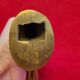 Straw hook wall in brass / gold metal carved duck head