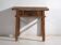Table ancienne en bois massif – Table d’appoint chinoise avec tiroir – circa 1900