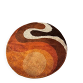 Vintage round rug 70s desso prinstapijt netherlands