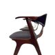 Set of 4 vintage design 'Koehoorn' dining chairs by Louis van Teeffelen for AwA