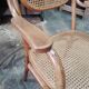 Bentwood and cane armchair attributed to Thonet.