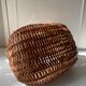 Wicker gondola basket