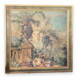 Decorative panel trompe l'oeil
