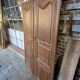 Pair of 19th-century oak cupboard doors
