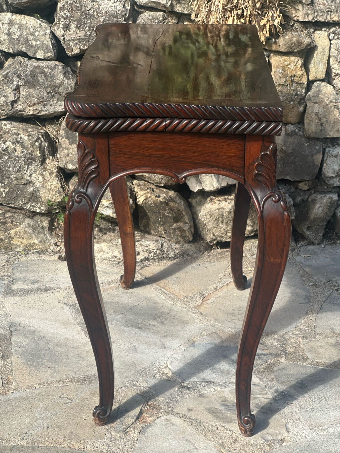 Louis XV style games table, 19th century