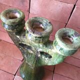 Tamegroute pottery candle holder