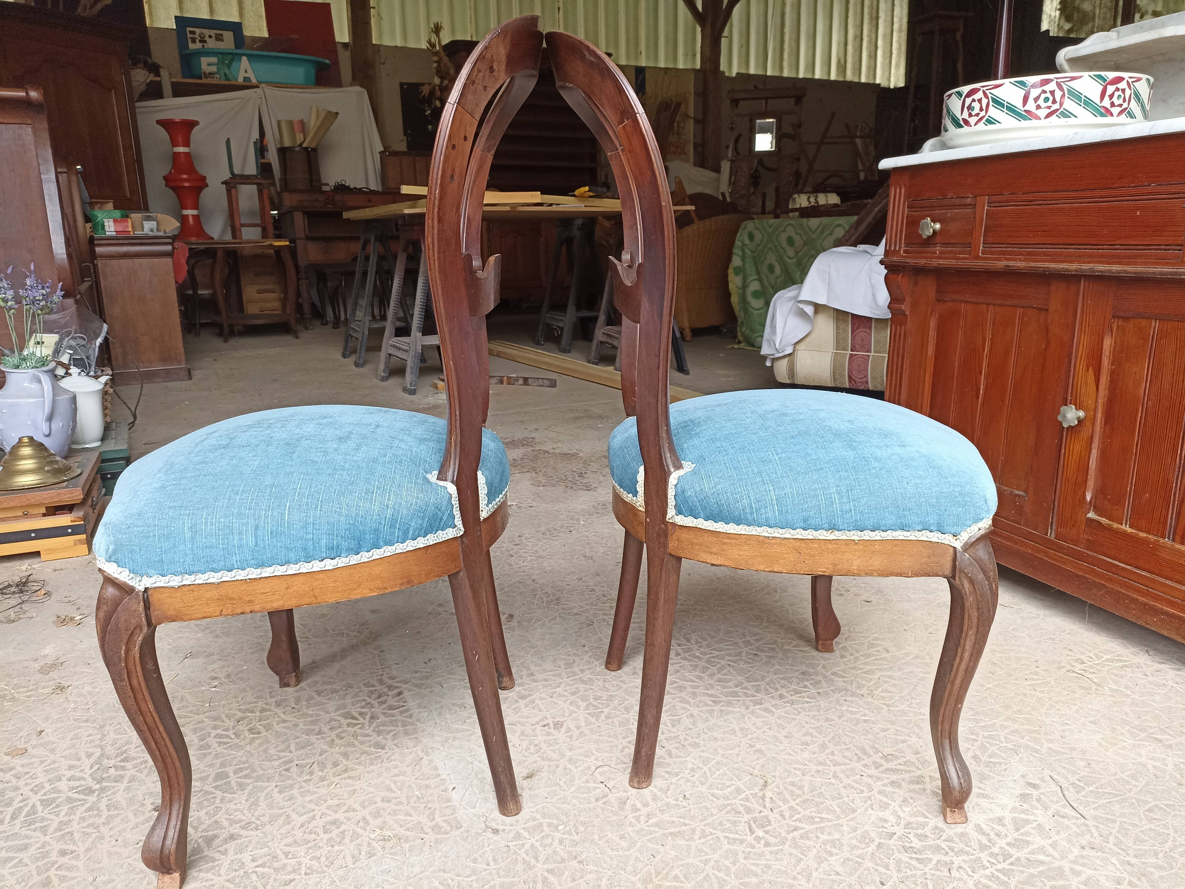 Pair of Louis Philippe chairs