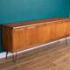 Retro Teak 1960s Long Meredew Sideboard On Hairpin Legs