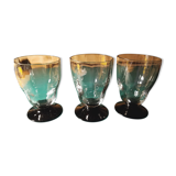 Art deco aperitif glasses