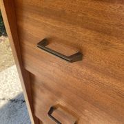 Vintage shoe cabinet from the 1970s.